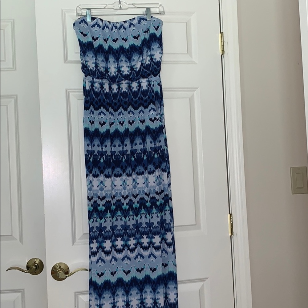Strapless Maxi Dress